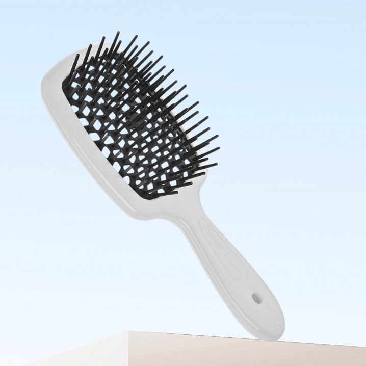 Щітка для волосся Janeke Superbrush White&Black купити в Україні